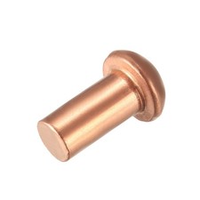 20pcs 5/16" x 5/8" Circular Head Copper Rivets Solid Fasteners