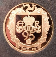 Full Gold Sovereign. Queen Elizabeth 95th Birthday 2021.  + Cert of Authenticity