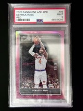 2021-22 Panini One And One Derrick Rose 1/15 Red Holo