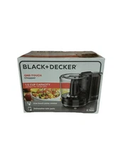 Black + Decker One-Touch Chopper 1.5 Cups NEW