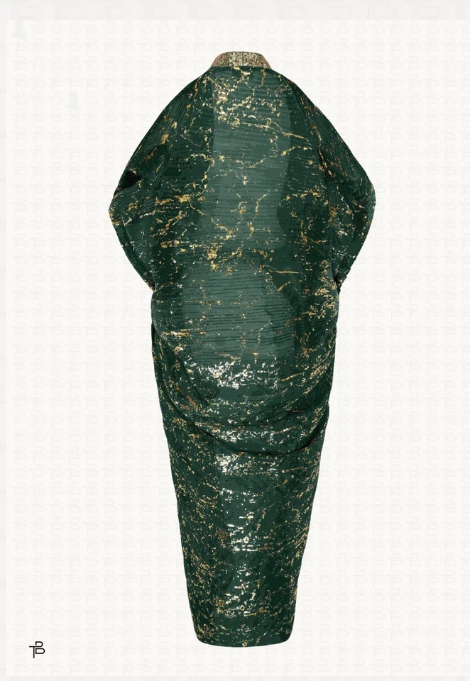 TUBO-THE IVY AGBADA 银色 — 第 2/3 张图片