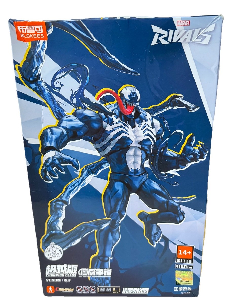 NEW Blokees Marvel Rivals Venom Figure Champion Class Model Kit