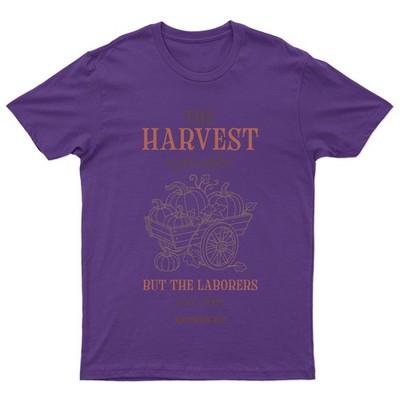 The Harvest Is Plentiful T-Shirt Unisex Geschenk Glaube Retro gesegnet lustig