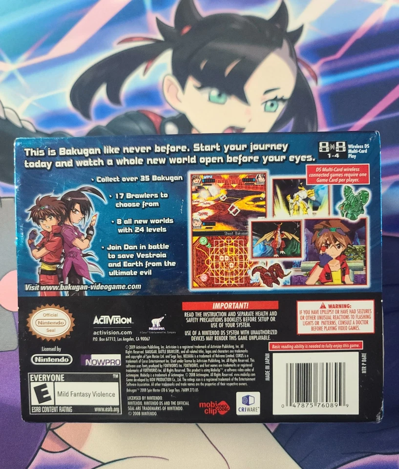 Bakugan Battle Brawlers Collector's Edition (Nintendo DS) Sealed - Image 2 of 4