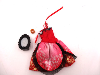 Apple White First 1st Chapter Mattel Ever After High Doll Dress Bracelet Mirror