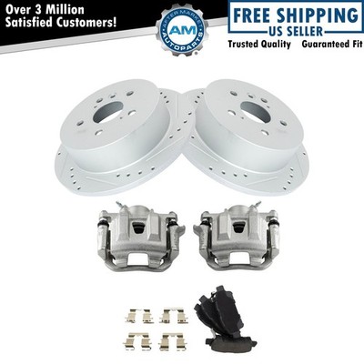 Rear Brake Pad & Rotor Kit Fits 2004-2010 Toyota Sienna