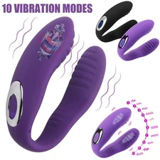 Vibrator Bullet G-Spot Dildo Clit Massager Rechargeable Sex Toy For Women Couple