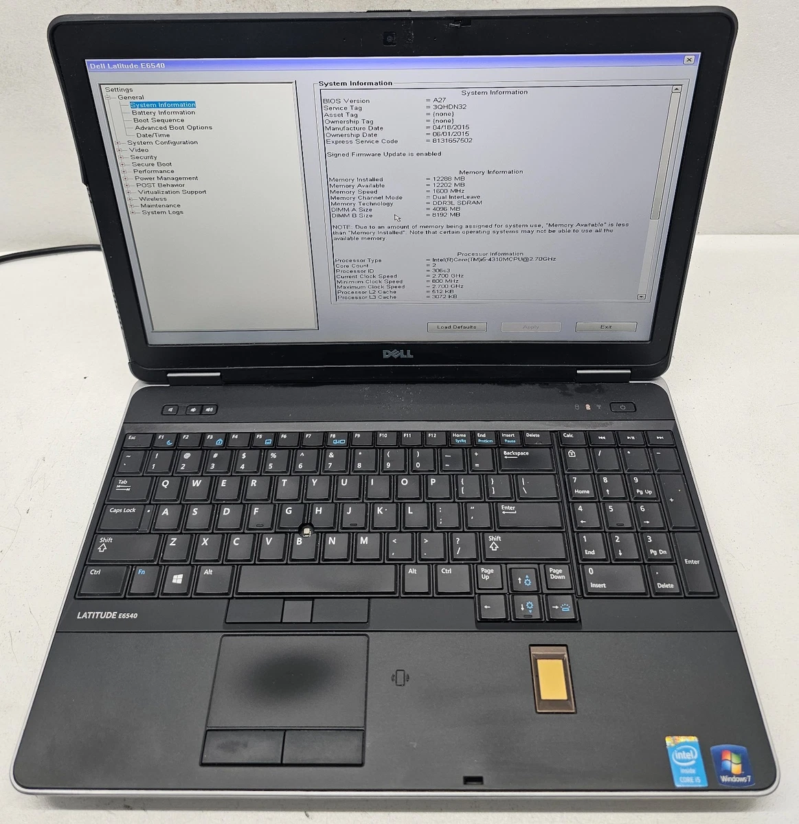 Dell Laptops and 12 GB RAM 1 TB SSD Capacity Laptops for sale | eBay