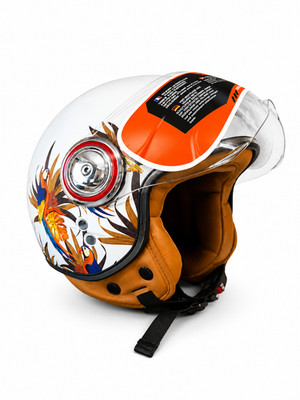 Jethelme Halbhelme Retro Jet Half Helm DOT/ECE-Zertifizierung Größe L 59-60cm