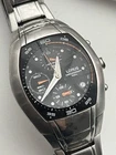 Lorus (Seiko) Chronograph Men’s Tank Fusion Watch With Date Silver Vintage
