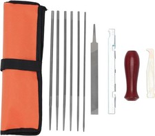 12 Pack Chainsaw File, Chain Saw Sharpener Tool, 5/32", 3/16", 7/32", 1/8",...