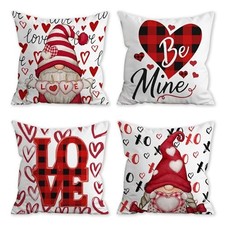 Day Pillow Covers Decorations Indoor Pillow 18" x 18" Pack of 1 Valentines