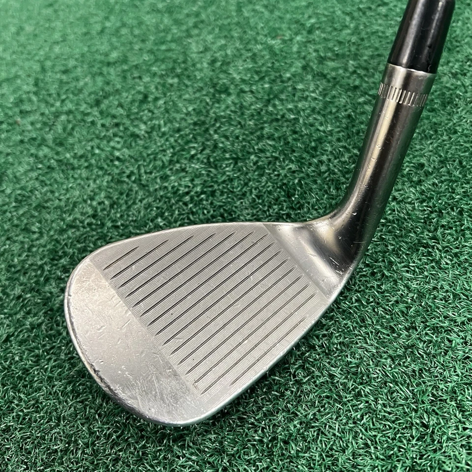 Mandíbulas Callaway cuña de plasma negro 56°-10 S Grind eje dinámico de acero dorado MRH Foto 3 de 4