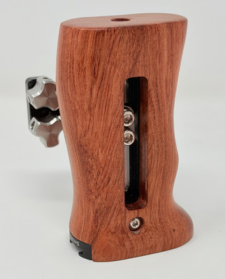 SmallRig 2093 Wooden Universal Side Handle Grip Cold Shoe 1/4''-20 Camera Cage