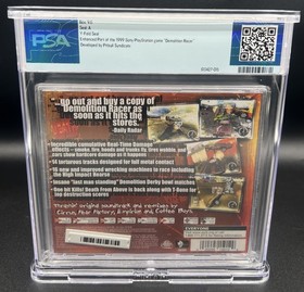 Demolition Racer: No Exit (Sega Dreamcast, 2000) PSA Graded Sealed 9.6 A NOT CGC