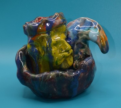 ''King Solomon's Dream'' - Wonderful Expensive Original Clay Sculpture. Hand Made.