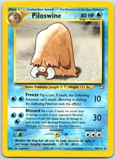 Piloswine 044/111 Neo Genesis - Uncommon LP Unlimited