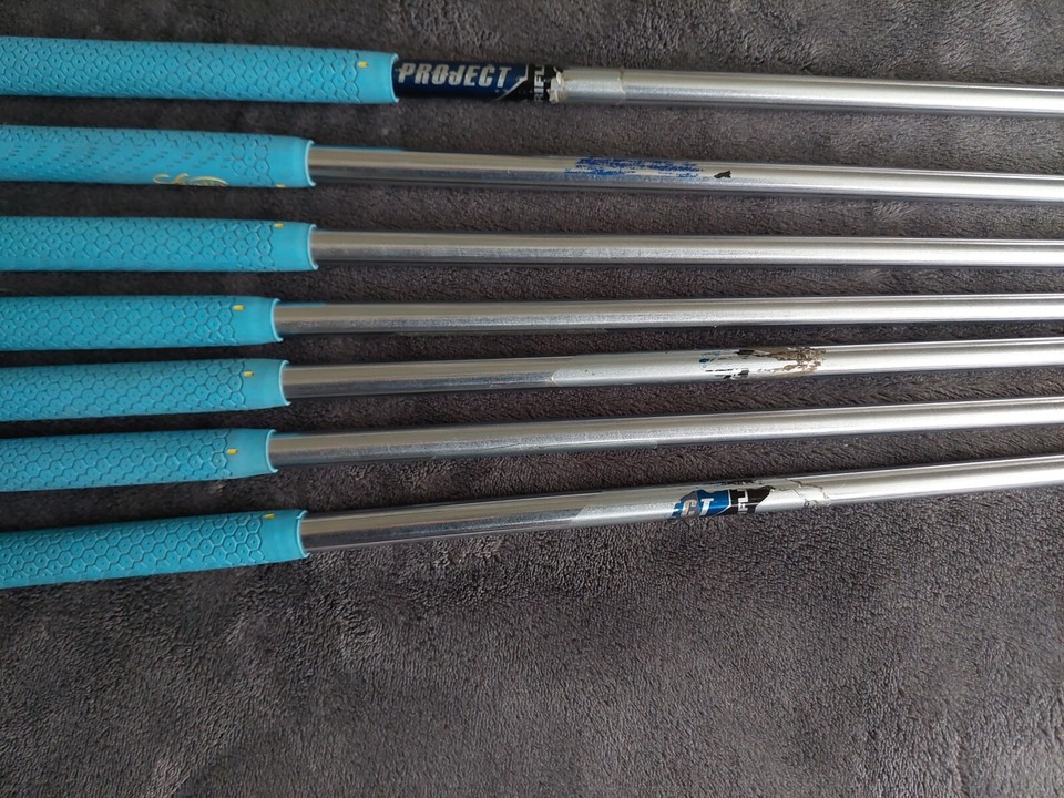7 Project X Satin 6.0 Pull Shafts .355 Mix And Match Golf Shafts eBay