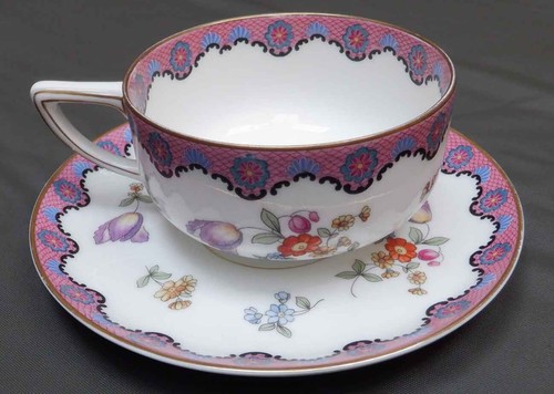 Antikes Rosenthal Selb Bavaria 1842 Mittags-/Dessertset mit Kontinentalmuster - Bild 7 von 15