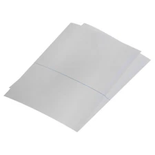 2 Pack 9.7" 12.9" Polarized Film Sheets Polarizer 10.5x7.9inches 0 Degree