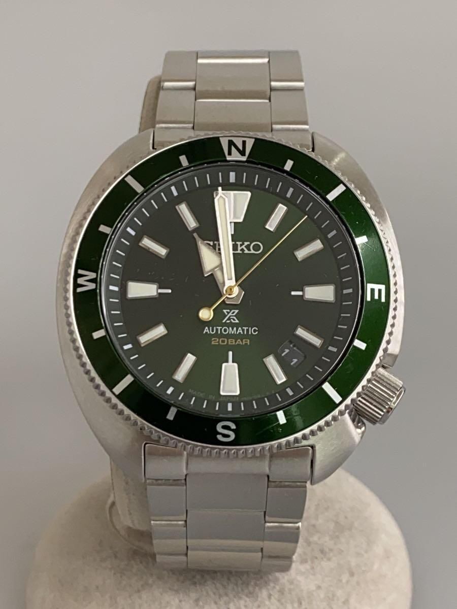 SEIKO Men's PROSPEX Fieldmaster Analog Stainless Steel Green SEIKO Men's PROSPEX Fieldmaster Analog Stainless Steel Green