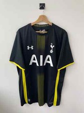 TOTTENHAM HOTSPUR 2014/2015 AWAY FOOTBALL SHIRT SOCCER JERSEY UNDER ARMOUR sz XL