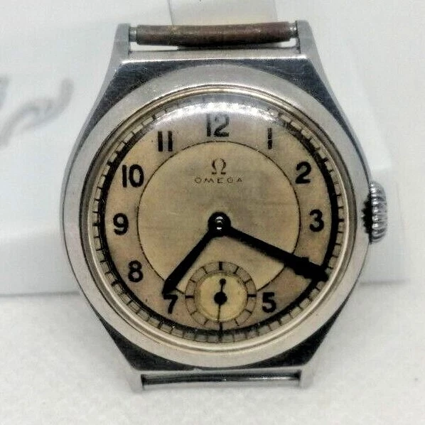 Vintage Military watch Omega Cal. 26.5 SOB T2 Swiss Made 1935 s