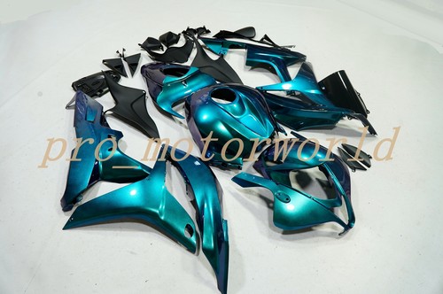 Chameleon Blue Green Fairing Kit For Honda CBR600RR 2007-2008 Bodywork w/Bolts - Picture 2 of 15