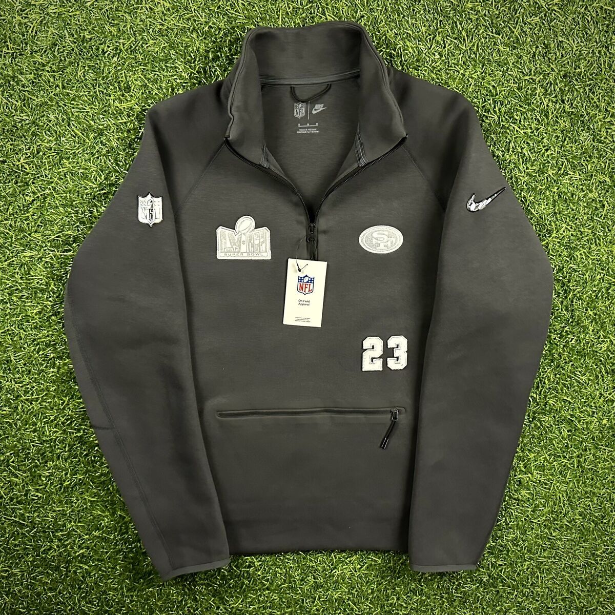 2024 Nike Super Bowl LVIII Media Jacket San Francisco 49ers 2024 Nike Super Bowl LVIII Media Jacket San Francisco 49ers