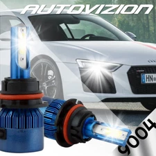AUTOVIZION LED Headlight kit 9004 HB1 White 1988-1990 Oldsmobile Cutlass Calais