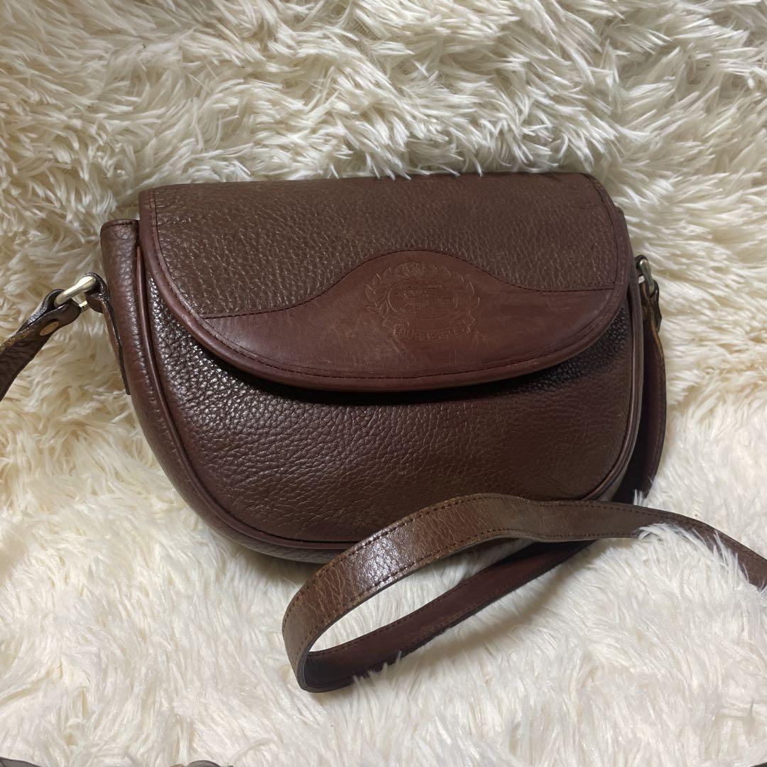 Burberry Shoulder Bag Nova Check Vintage Can Be Carried On The