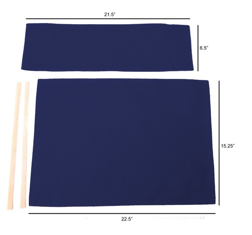 Director's Chair Replacement Canvas Cover Set by Everywhere Chair (Flat Stick) - Picture 29 of 33