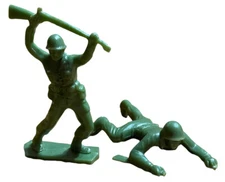 Vintage Pair Tim - Mee Army Men Toy Soldier 2