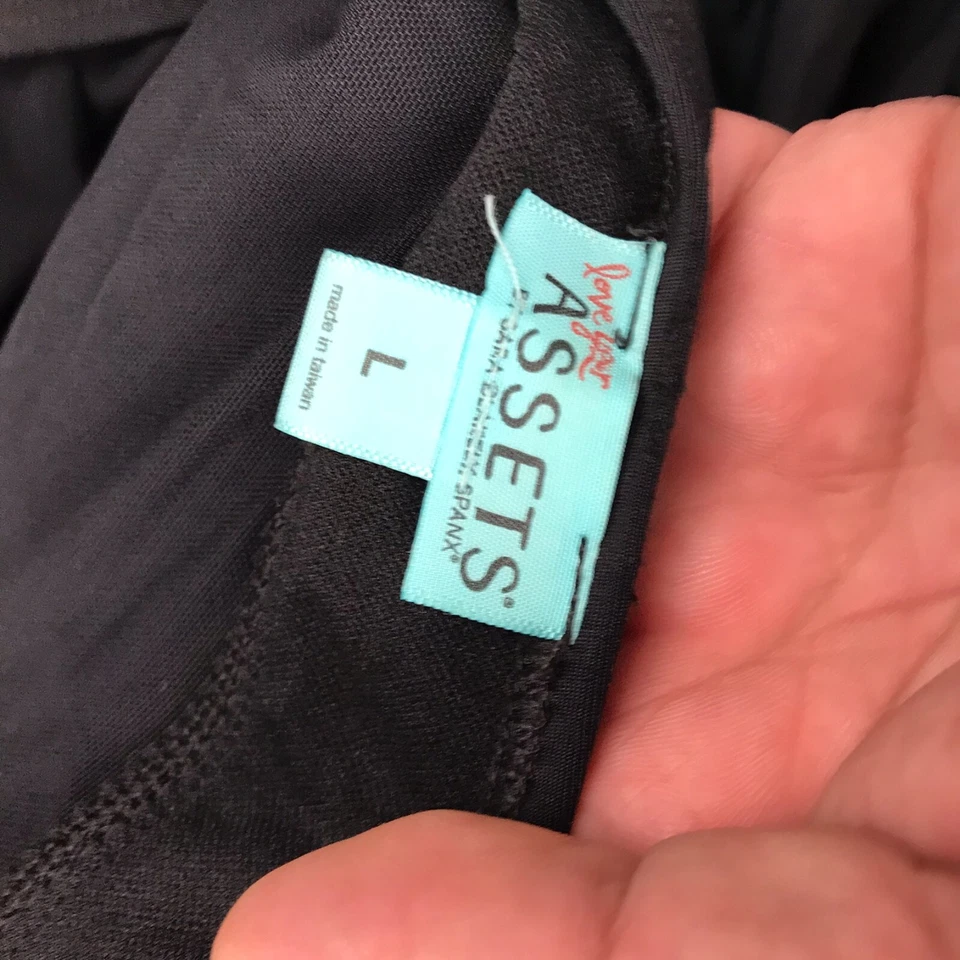 Maiô Love Your Assets By Spanx feminino L preto halter vestido de babado peça única - Imagem 4 de 4