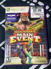 Hulk Hogan's Main Event Microsoft Xbox 360, 2011 