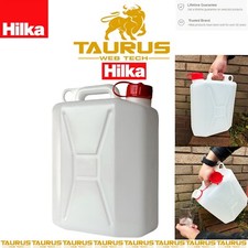 10L HILKA Plastic Water Storage Container Non Toxic Food Grade HDPE BPA-Free UK