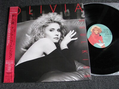 Olivia Newton John-Soul Kiss  LP-1985 Japan-Polystar Records-R28R 2001