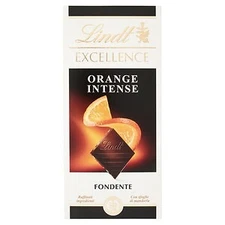 Lindt Chocolate | Orange Excellence Lindt Chocolate Tablet | 3,5 Oz /100 Gr