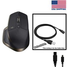 Logitech MX Master Mouse USB Cable Transfer Cord Replacement