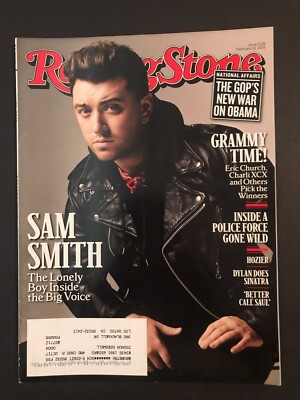 Rolling Stone Magazine February 12, 2015 - Sam Smith - Grammys - Bob Dylan