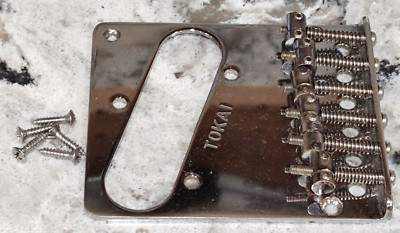 TOKAI TELECASTER BRIDGE - VINTAGE GUITAR PART FROM 1980's - WILL FIT A FENDER