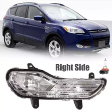 For 2013-2016 Ford Escape Halogen W/Bulb Front Bumper Fog Light Lamp Right Side