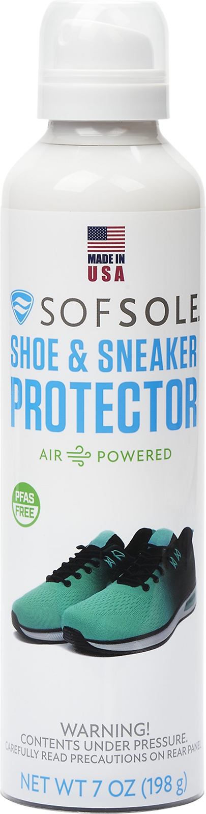Sof Sole Air Powered Shoe & Sneaker Protector, 7 oz - Made In USA -