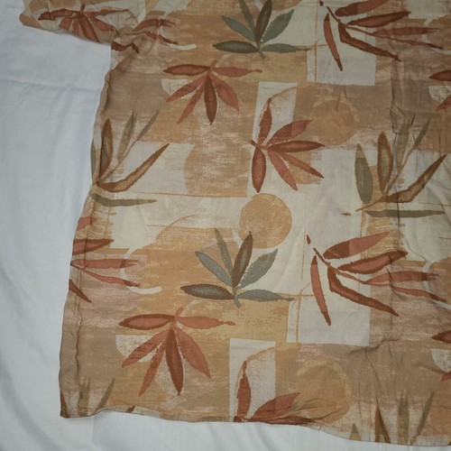Natural Issue hawaiianisches Hemd Knopfleiste Herren Größe XL Pfirsichtopf Fernblatt - Bild 15 von 16