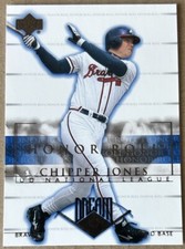 CHIPPER JONES HOF 2002 UPPER DECK HONOR ROLL Card #5 NM-MT Condition