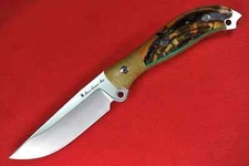 Busse Custom RadioActive Mean Street .17” Satin INFI, G-rexed Whitetail Antler