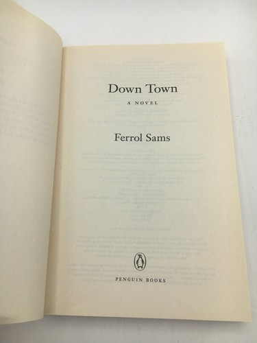 Down Town A Novel Paperback 2007 by Ferrol Sams Southern Fiction Book - Foto 8 di 10