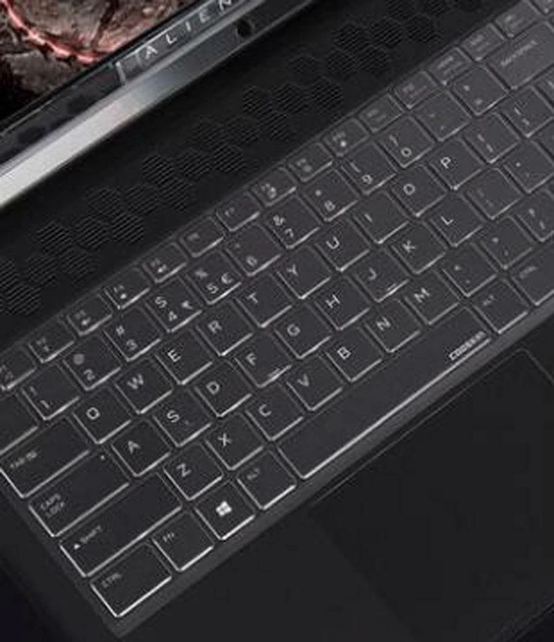 Skin Cover Protector TPU Keyboard For Dell Alienware Area -51m R1 R2 - Image 2 of 4