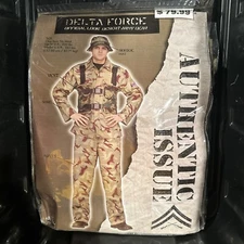 Authentic Issue Delta Force Costume Costume Halloween Fun World OSFM To 200lbs