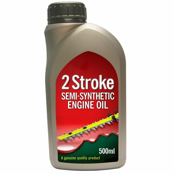 2 Stroke Semi Synthetic Oil for Petrol Lawnmower / Chainsaw 1lt for